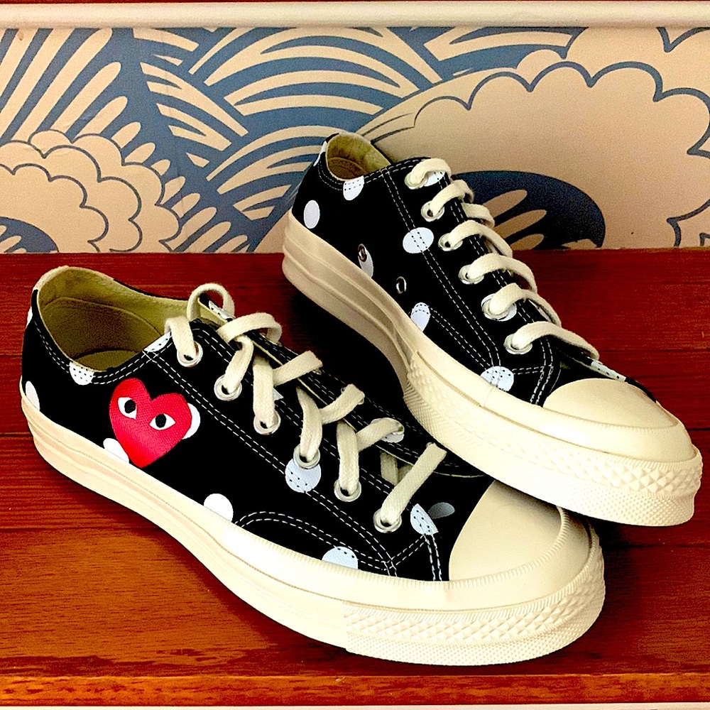 Converse x Comme des Garcons low rise sz 7